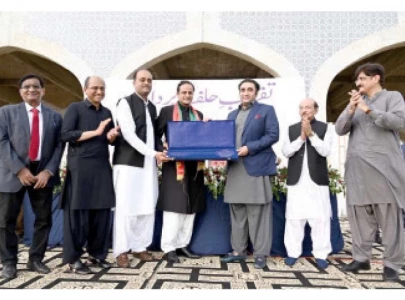 wahab sworn in as karachi mayor wahab sworn in as karachi mayor