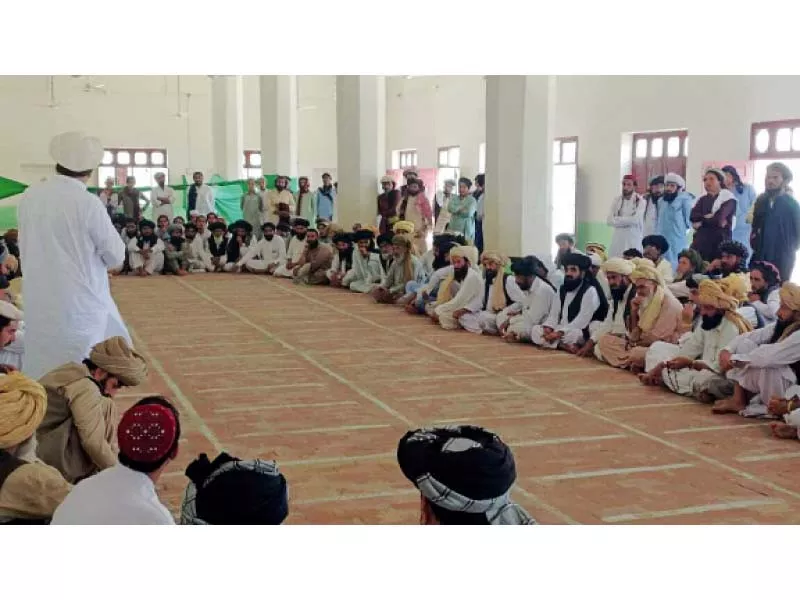 tribal elders gather to discuss the murder of haji sher muhammad and announce action against those involved photo express tribal elders gather to discuss the murder of haji sher muhammad and announce action against those involved photo express