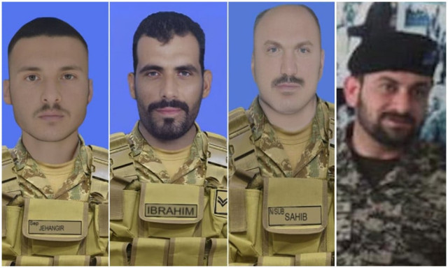 the martyrs were laid to rest with full military honours photo ispr the martyrs were laid to rest with full military honours photo ispr