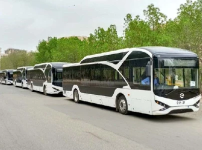 new electric bus route launched says sharjeel new electric bus route launched says sharjeel
