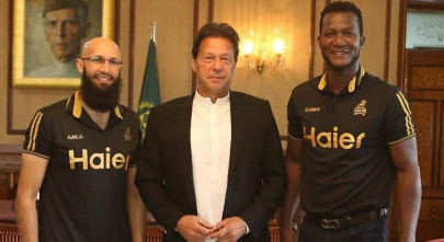 watch peshawar zalmi contingent meets pm imran in islamabad watch peshawar zalmi contingent meets pm imran in islamabad