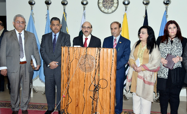 sardar masood thanks oic special envoy for condemning indian atrocities in iok photo express sardar masood thanks oic special envoy for condemning indian atrocities in iok photo express