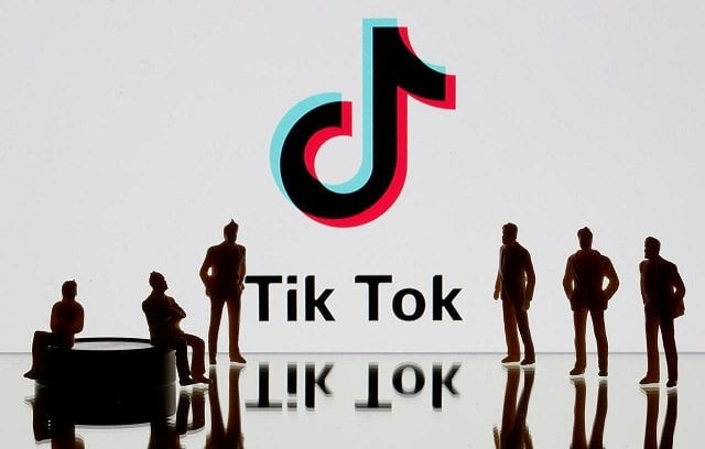 a 3 d printed figures are seen in front of displayed tik tok logo in this picture illustration taken november 7 2019 photo reuters a 3 d printed figures are seen in front of displayed tik tok logo in this picture illustration taken november 7 2019 photo reuters