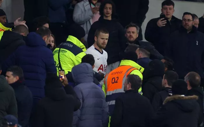 midfielder climbed over rows of seats to confront a fan who had allegedly been involved in an altercation with the player 039 s brother photo afp midfielder climbed over rows of seats to confront a fan who had allegedly been involved in an altercation with the player 039 s brother photo afp