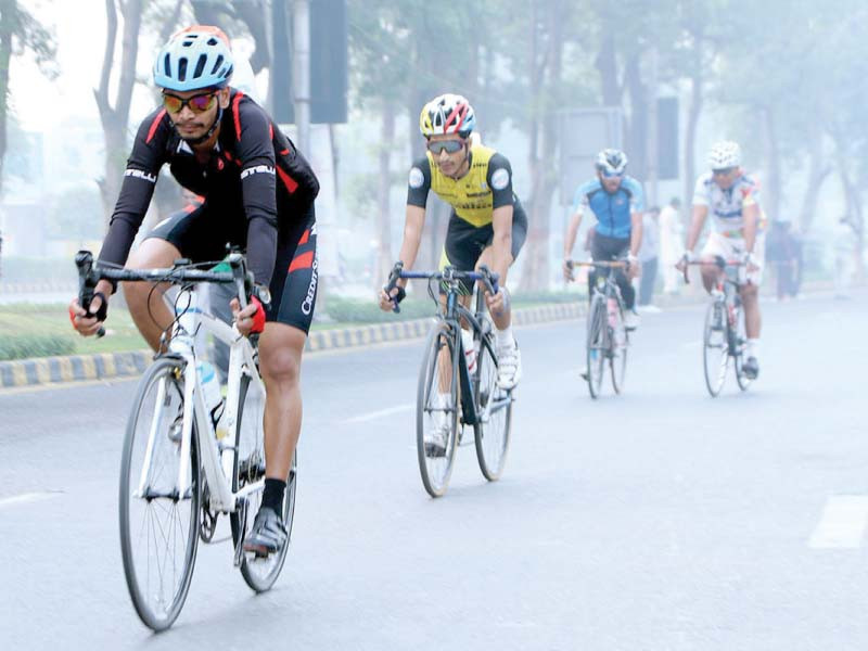 the festival gives cyclists a chance to show their prowess photo nni