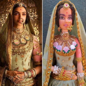 deepika padukone s miniature doll is getting mixed twitter reactions