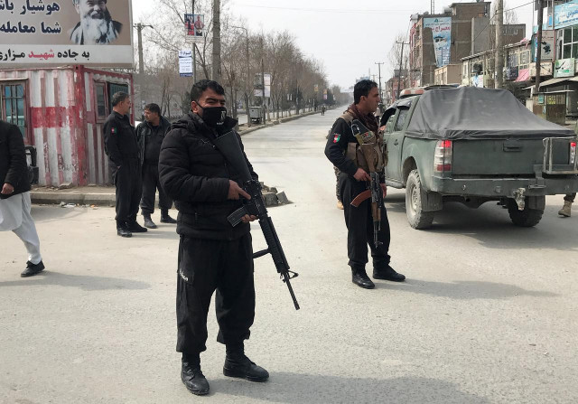 afghan security forces at site of attack photo reuters afghan security forces at site of attack photo reuters