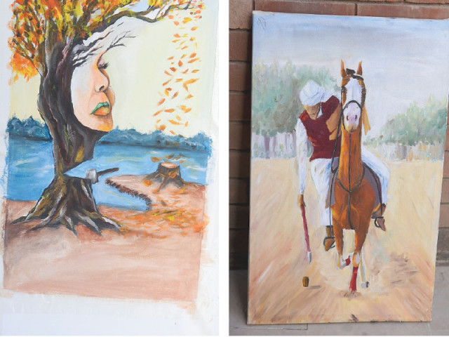 several paintings made by the emerging artists for the competition were put on display at the rawalpindi arts council photo express several paintings made by the emerging artists for the competition were put on display at the rawalpindi arts council photo express