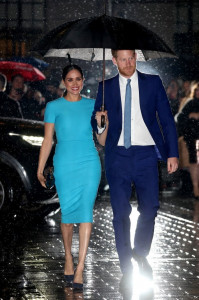 meghan markle harry made their first public appearance since royal exit