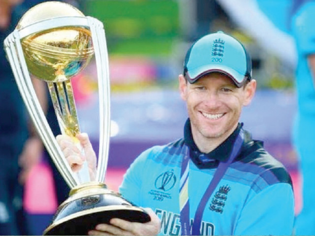 prolific irish cricketer eoin morgan led england to historic 2019 world cup title win photo afp prolific irish cricketer eoin morgan led england to historic 2019 world cup title win photo afp