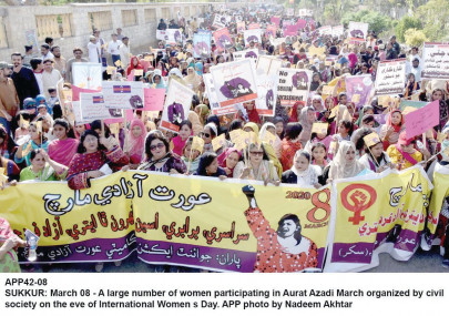 sukkur s aurat azadi march demands gender parity sukkur s aurat azadi march demands gender parity