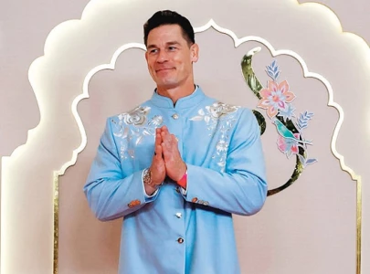 cena wows in manish malhotra