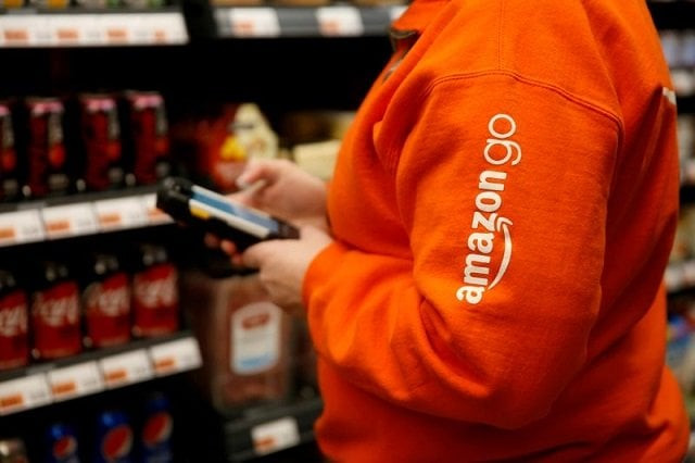 amazon associate cindy umipig checks inventory at a smaller format amazon go store in the blue shift amazon office space at 300 pine street in downtown seattle washington us december 10 2018 photo reuters amazon associate cindy umipig checks inventory at a smaller format amazon go store in the blue shift amazon office space at 300 pine street in downtown seattle washington us december 10 2018 photo reuters