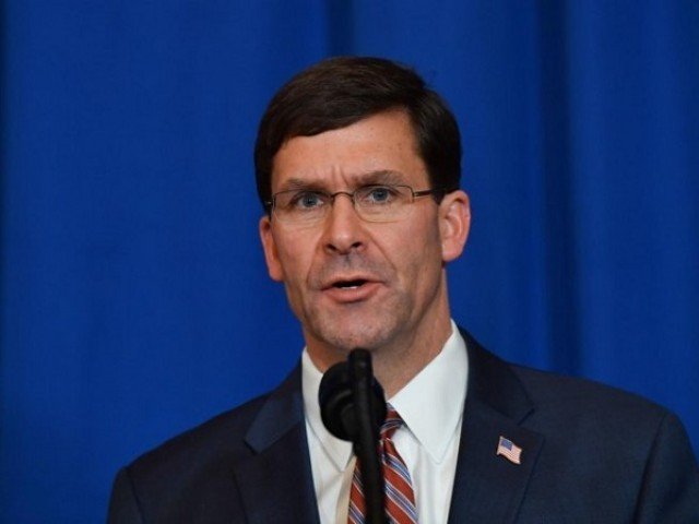 mark esper 039 s visit will be part of ongoing regular exchanges focusing mainly on afghan peace process photo afp file