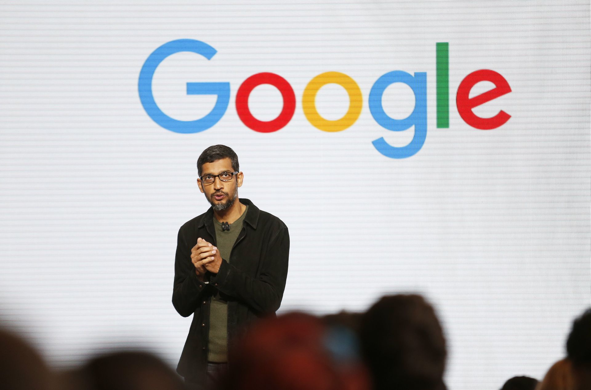 google ceo sundar pichai speaks during the presentation of new google hardware in san francisco california photo reuters