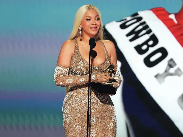 cowboy carter won album of the year making it the first time beyonc nabbed the award photo file cowboy carter won album of the year making it the first time beyonc nabbed the award photo file