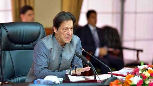 prime minister imran khan during a meeting photo pid