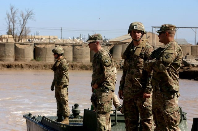 us army forces supervise during a training session at the taji camp north of baghdad the site of wednesday night 039 s rocket attack photo afp us army forces supervise during a training session at the taji camp north of baghdad the site of wednesday night 039 s rocket attack photo afp