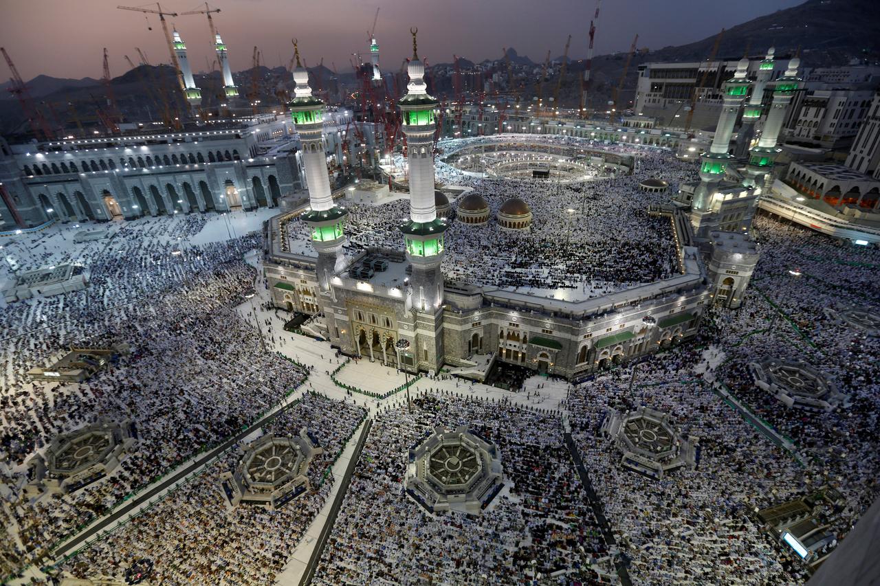 less number of people apply for hajj over virus fears photo reuters file