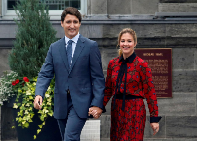 canada pm justin trudeau s wife positive for new coronavirus