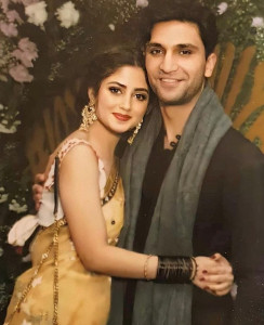 sajal aly and ahad raza mir kick off wedding festivities sajal aly and ahad raza mir kick off wedding festivities