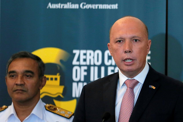 australian home affairs minister says he has coronavirus