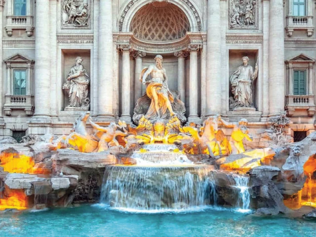 rome s trevi fountain has achieved pop icon status photo file rome s trevi fountain has achieved pop icon status photo file