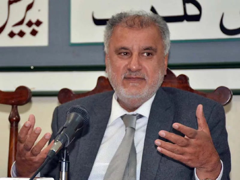 scba former president amanullah kanrani addresses a press conference in quetta photo ppi scba former president amanullah kanrani addresses a press conference in quetta photo ppi