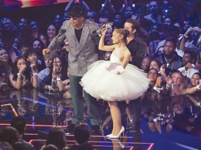 ariana grande receives video of the year award at the 2025 mtv video music awards in elmont new york photo reuters ariana grande receives video of the year award at the 2025 mtv video music awards in elmont new york photo reuters