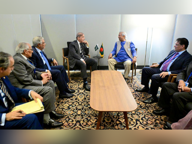 PM Shehbaz, Bangladesh Chief Adviser discuss bilateral ties