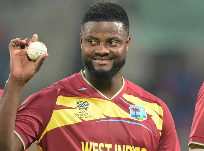 shepherd takes hat trick as west indies beat scotland in t20 world cup