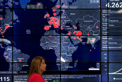 global banks take crisis measures as virus death toll surges global banks take crisis measures as virus death toll surges