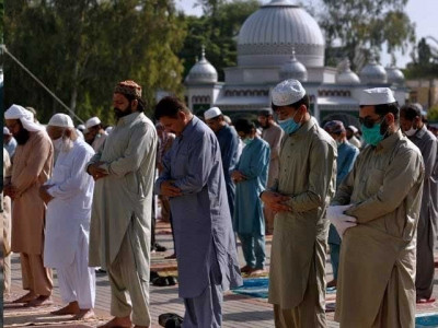 nation celebrates eid with religious zeal fervour amid covid 19 measures