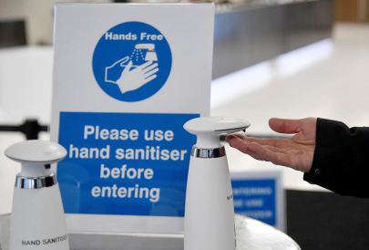 no water sanitisers for bus passengers