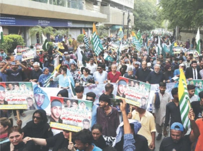rally marks 10th death anniversary of burhan wani