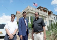 first hand knowledge us representative ro khanna d ca stands next to palestinian residents of turmus ayya near ramallah during a visit in the israeli occupied west bank reuters