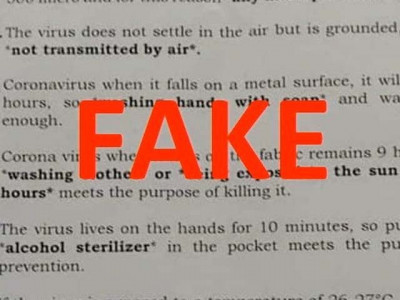 fake news alert viral unicef notification on covd 19