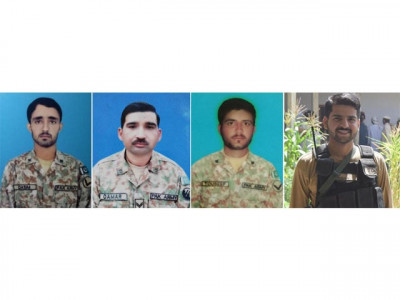 army officer three soldiers martyred in north waziristan operation army officer three soldiers martyred in north waziristan operation