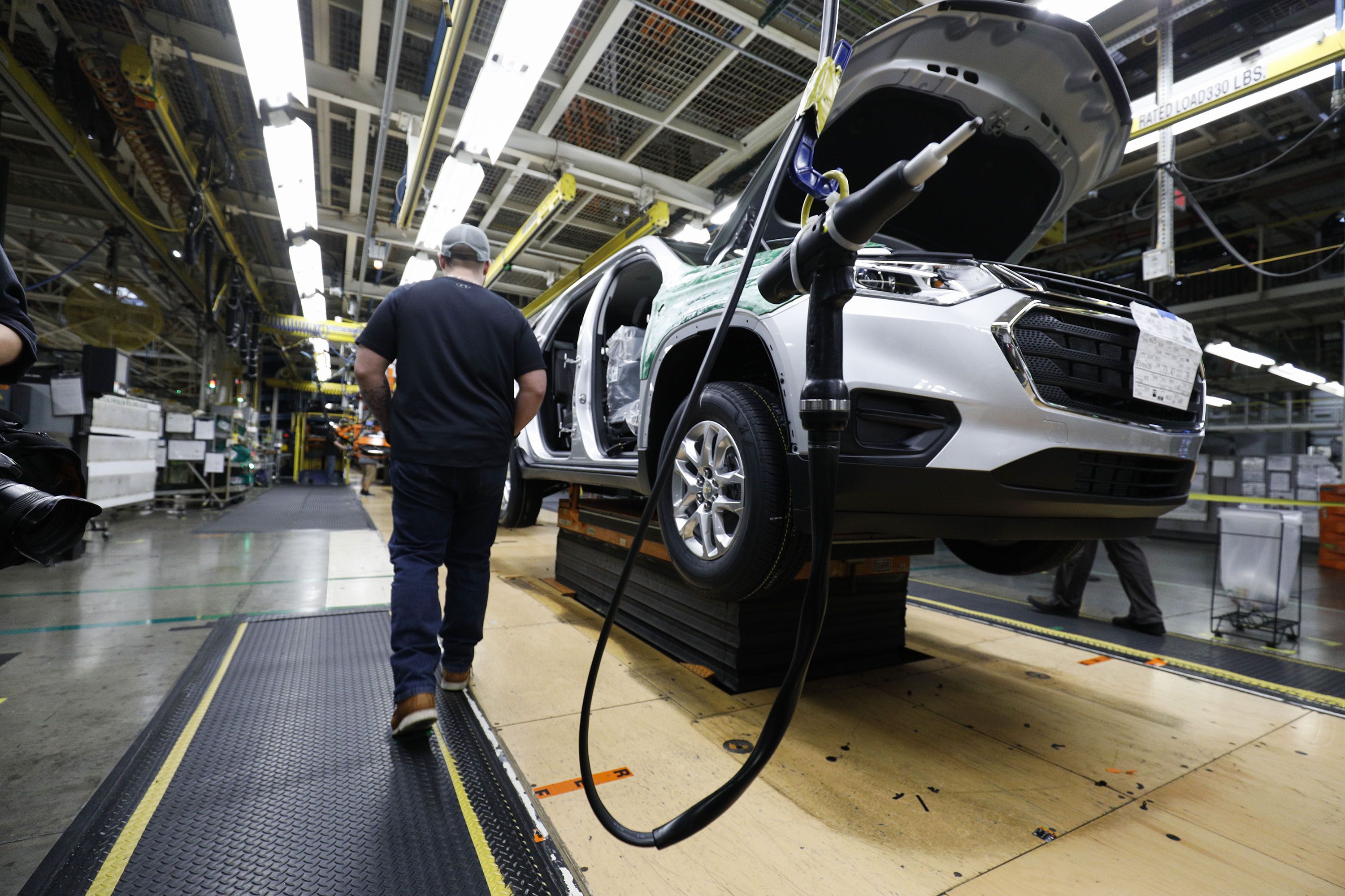 general motors fiat chrysler and ford will halt operations throughout north america photo afp