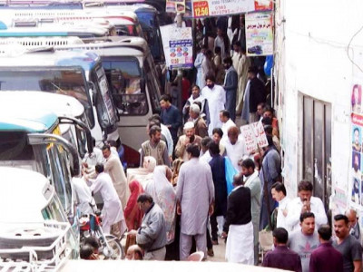 punjab halts public transport to sindh punjab halts public transport to sindh