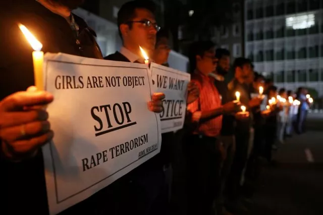 resident doctors and medical students from all india institute of medical sciences aiims attend a candle lit march to protest against the alleged rape and murder of a 27 year old woman on the outskirts of hyderabad in new delhi india december 3 2019 photo reuters resident doctors and medical students from all india institute of medical sciences aiims attend a candle lit march to protest against the alleged rape and murder of a 27 year old woman on the outskirts of hyderabad in new delhi india december 3 2019 photo reuters