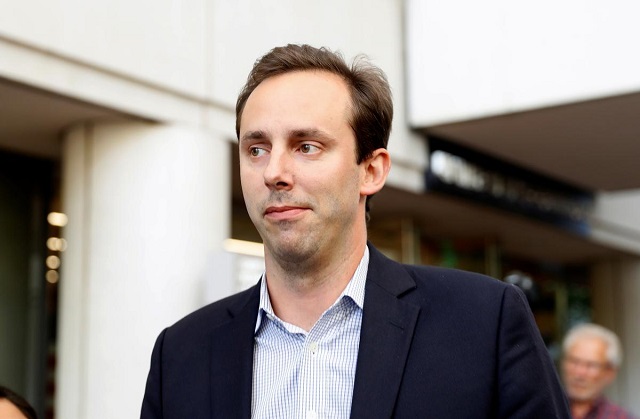 former google and uber engineer anthony levandowski leaves the federal court after his arraignment hearing in san jose california us august 27 2019 photo reuters
