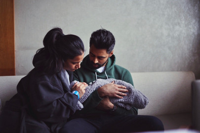 hasan minhaj and wife welcome baby boy