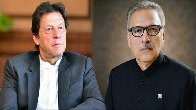 pakistan day president alvi pm imran urge nation to show unity in fight against covid 19