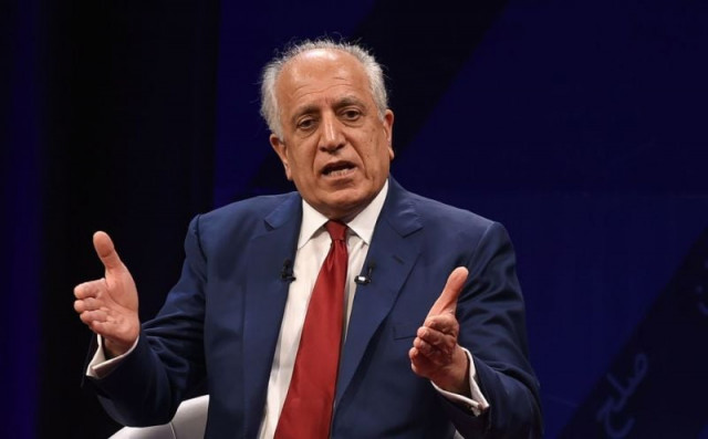 u s special representative for afghan peace and reconciliation zalmay khalilzad speaks during a forum talk with afghan director of tolo news lotfullah najafizada at the tolo tv station in kabul on april 28 2019 photo afp u s special representative for afghan peace and reconciliation zalmay khalilzad speaks during a forum talk with afghan director of tolo news lotfullah najafizada at the tolo tv station in kabul on april 28 2019 photo afp