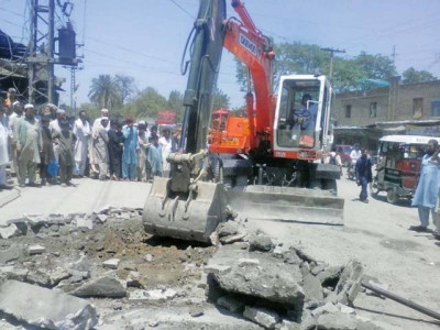 children s world razed for parking space