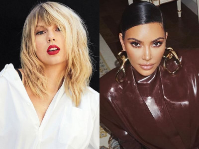taylor swift and kim kardashian reignite feud over kanye s song