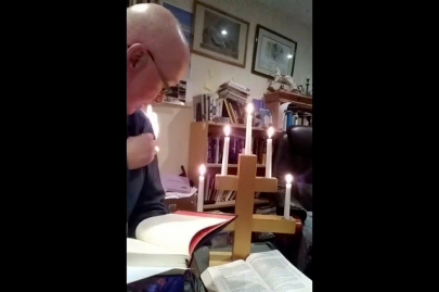 british vicar catches fire waiting for god s answer