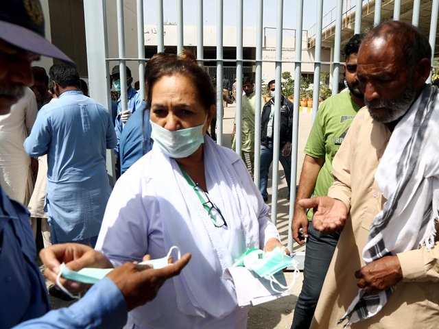 medical professionals worried by lack of safety precautions at government hospitals across country photo ppi file