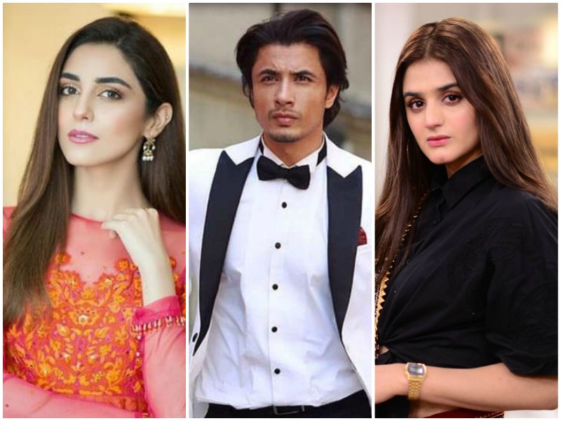 ali zafar maya ali and hira mani request for donations amid lockdown